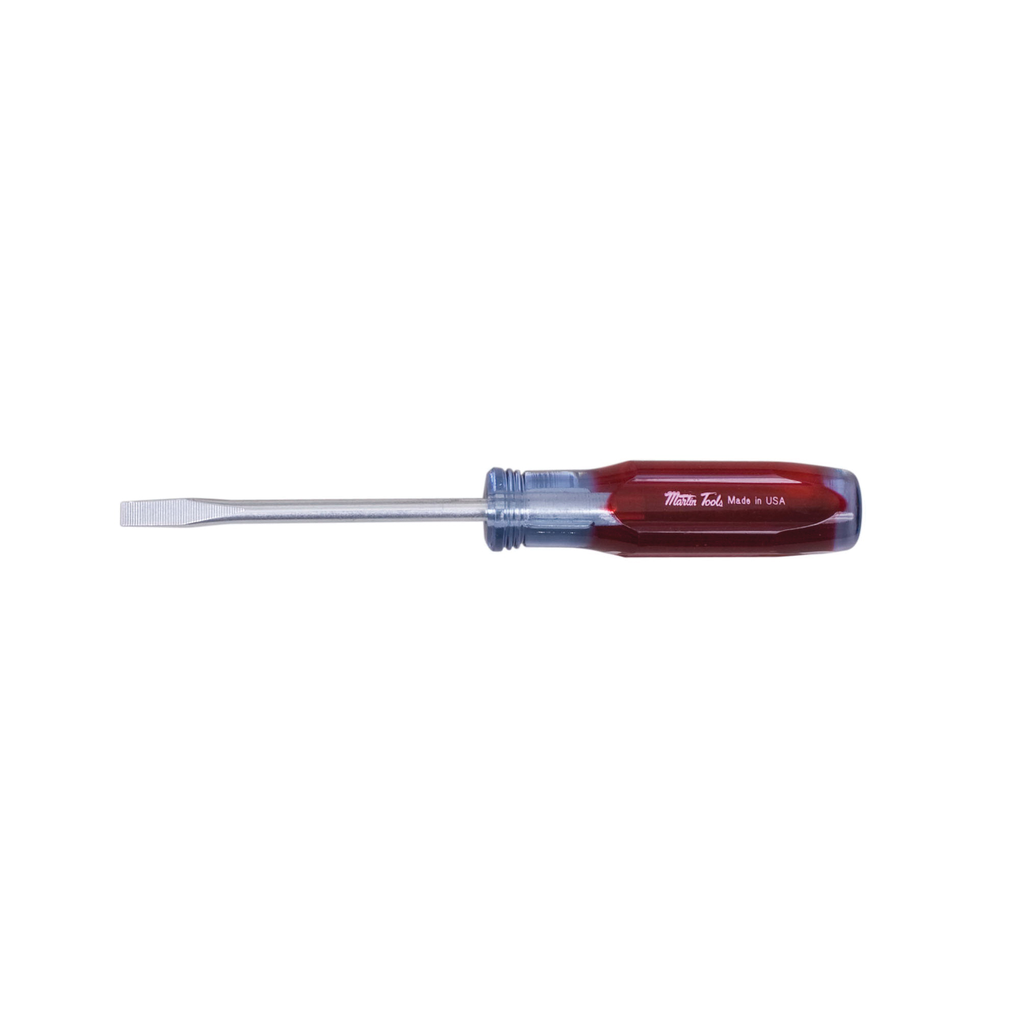 Martin SDR4-1 Mechanics Screwdriver, 4 in OAL, Zinc Plated