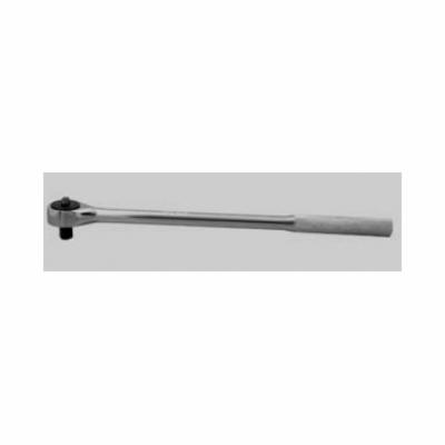 Martin SF55 Double Pawl Hand Ratchet, 1/2 in Drive, Round Head, 15 in OAL, Alloy Steel, Polished Chrome
