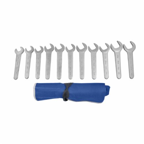 Martin SW11KM Angled Head Service Wrench Set, 11 Pieces, 19 to 40 mm, Polished Chrome