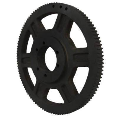 Martin HTS® W1128M35-SF Spoked Type A-3 High Torque Belt Drive Sprocket, 0.5 to 2.938 in High HP Bushed Bore, 11.166 in OD, 112 Grooves, 11.229 in Dia Pitch, 1.73 in W Face