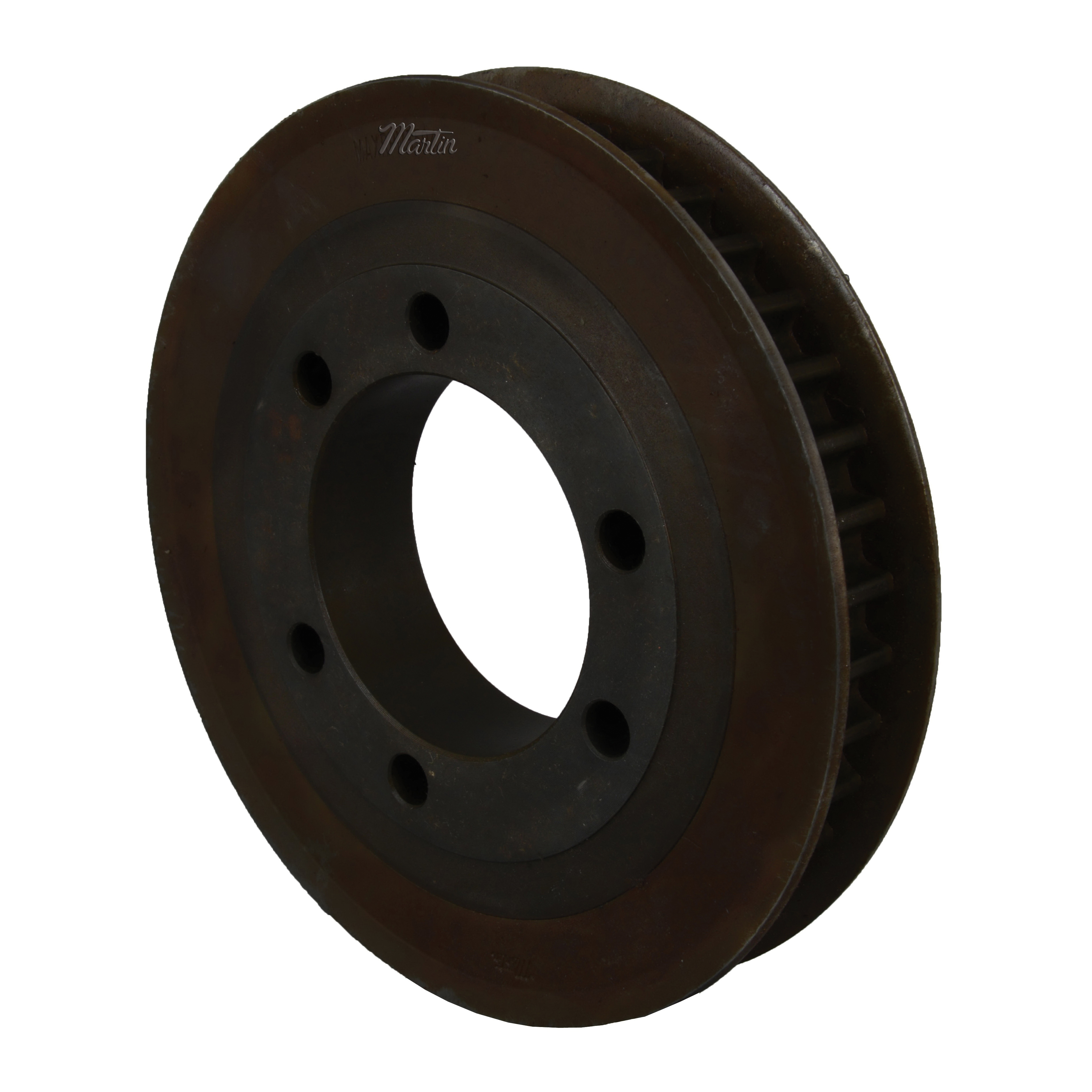 Martin HTS® W2814M20-SK Solid Type DF-1 High HP High Torque Sprocket, 1/2 to 2-5/8 in QD® Bushed Bore, 4.805 in OD, 28 Grooves, 4.912 in Dia Pitch, 1.22 in W Face
