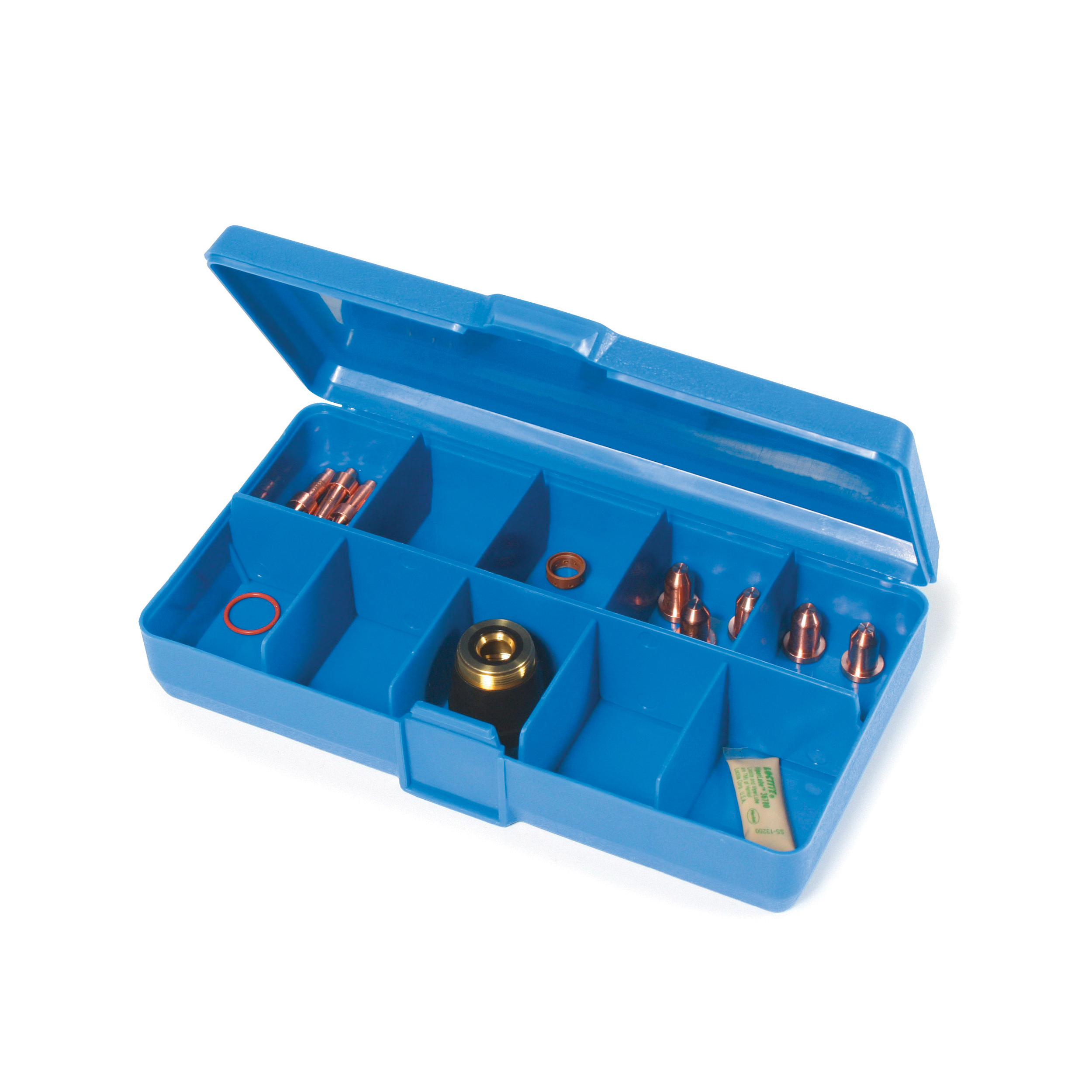 Miller® 253520 Consumable Kit, For Use With Spectrum® 375/375 X-TREME™ Plasma Cutter With ICE/XT30/XT30C Plasma Torch, Hobart® AirForce™ 27i Plasma Cutter With XT30R Plasma Torch