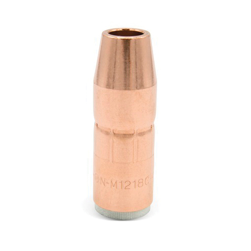 Miller® AccuLock™ N-M1218C-10 Thread-On Nozzle Assembly, For Use With Model MDX™-100 MIG Gun, Copper