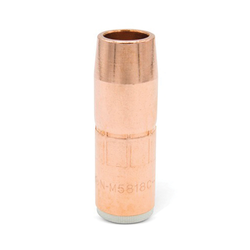 Miller® AccuLock™ N-M5818C Thread-On Nozzle Assembly, For Use With Model MDX™-250 MIG Gun, Copper