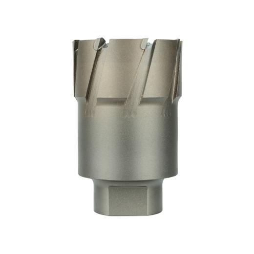 Milwaukee® Steel Hawg® 49-57-4120 Heavy Duty Threaded Annular Cutter, 4-1/8 in Dia Cutter, 2 in D Cutting, Carbide, Uncoated, #3 Morse Taper Shank