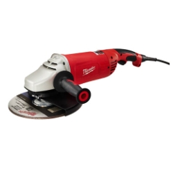 Milwaukee® ROTO-LOK® 6089-31 Double Insulated Large Angle Grinder, 7 in, 9 in Dia Wheel, 5/8-11 Arbor/Shank, 120 VAC, Black/Gray/Red