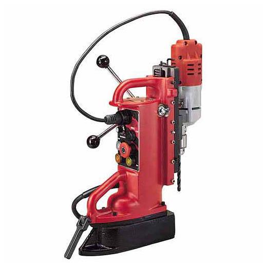 Milwaukee® 4204-1 Adjustable Position Electromagnetic Drill Press, 1/2 in Chuck, 1-1/4 hp, 1-1/4 in Drill to Center From Base, 600 rpm Spindle Speed, 120 VAC