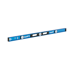 Milwaukee® Empire® TRUE BLUE® E55.48 E55 Non-Magnetic I-Beam Level, 48 in L, 3 Vials, Aluminum, (1) Level/(2) Plumb Vial Position, 0.0005 in Accuracy