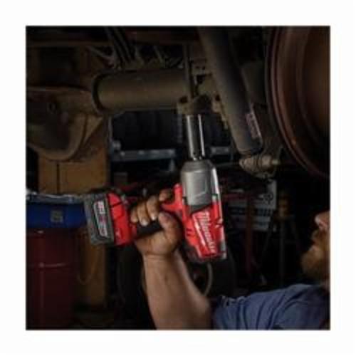 Milwaukee® 2763-22 M18™ FUEL™ High Torque Cordless Impact Wrench Kit With Friction Ring, 1/2 in Square Drive, 2300 bpm, 700 ft-lb Torque, 18 VDC, 9 in OAL