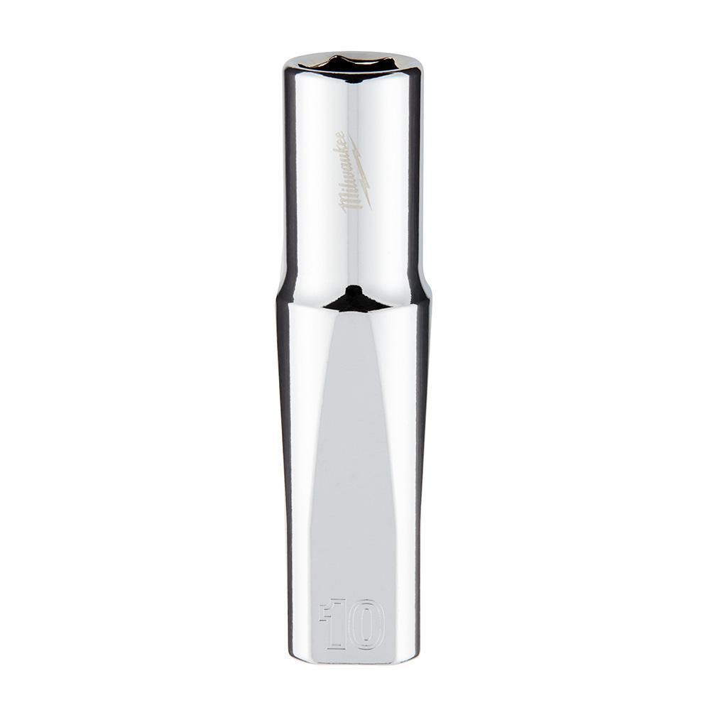 Milwaukee® 45-34-0010 Socket, 3/8 in, 10 mm Deep Socket, 6 Points