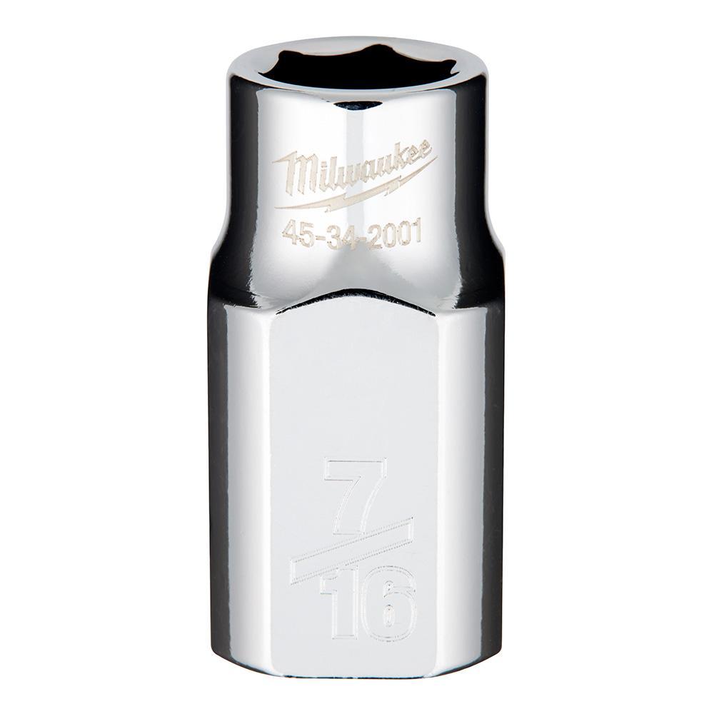 Milwaukee® 45-34-2001 Socket, 1/2 in, 7/16 in Standard Socket, 6 Points