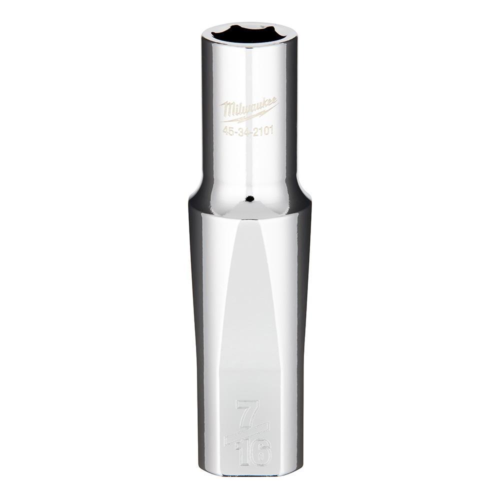 Milwaukee® 45-34-2101 Socket, 1/2 in, 7/16 in Deep Socket, 6 Points