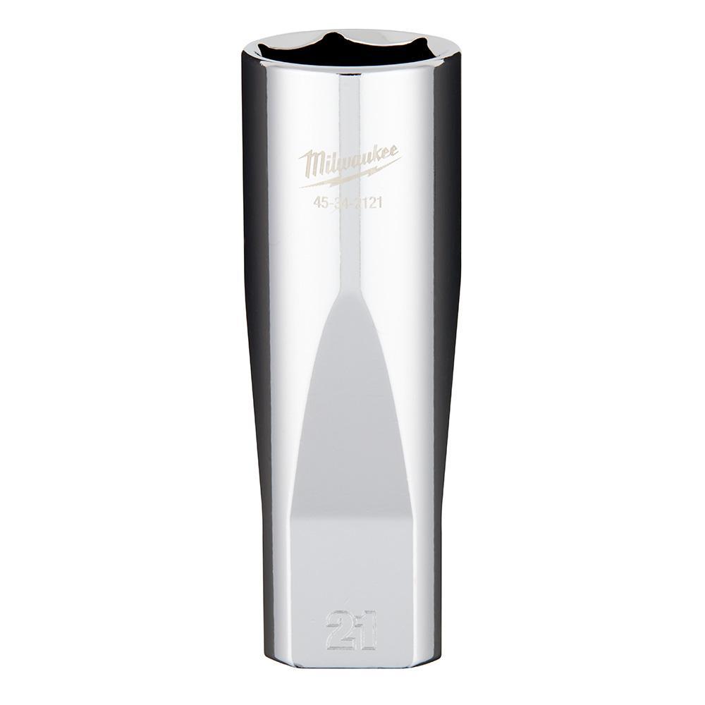 Milwaukee® 45-34-2121 Socket, 1/2 in, 21 mm Deep Socket, 6 Points