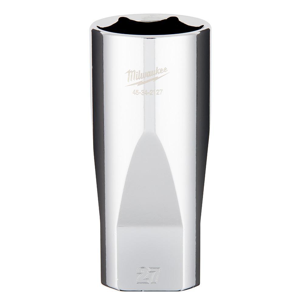 Milwaukee® 45-34-2127 Socket, 1/2 in, 27 mm Deep Socket, 6 Points