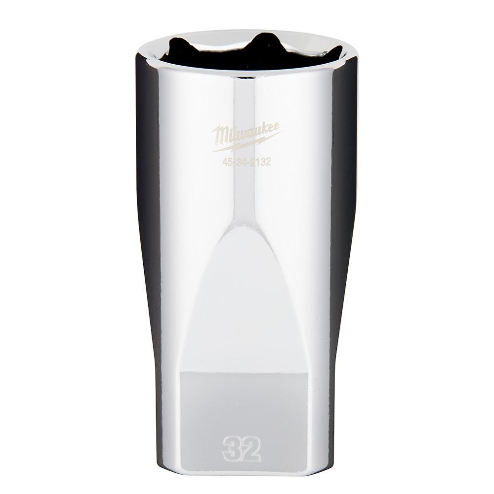 Milwaukee® 45-34-2132 Socket, 1/2 in, 32 mm Deep Socket, 6 Points