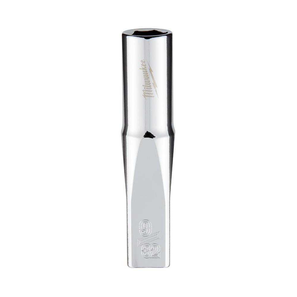 Milwaukee® 45-34-9015 Socket, 1/4 in, 9/32 in Deep Socket, 6 Points