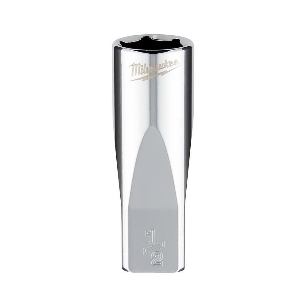 Milwaukee® 45-34-9020 Socket, 1/4 in, 1/2 in Deep Socket, 6 Points