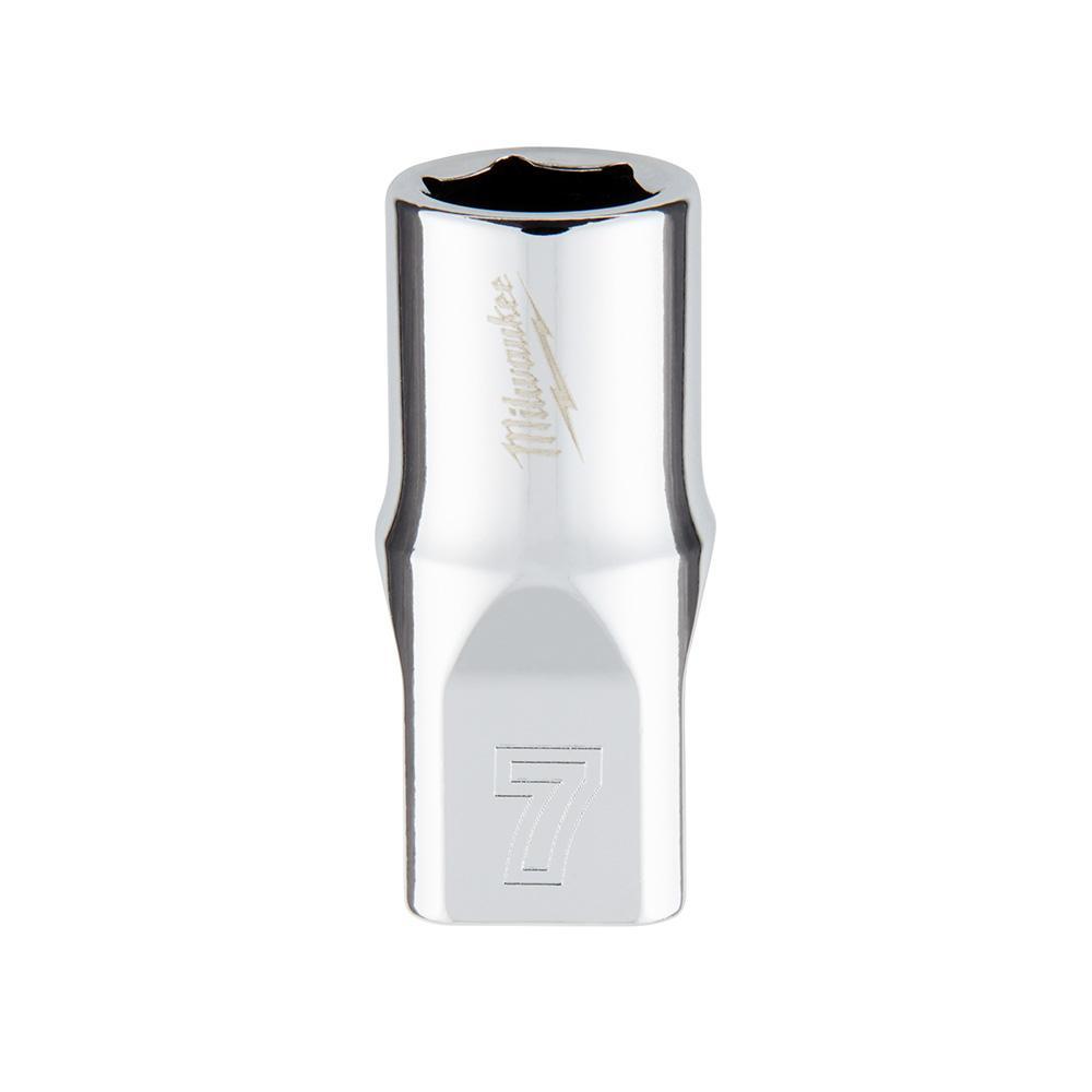 Milwaukee® 45-34-9033 Socket, 1/4 in, 7 mm Standard Socket, 6 Points