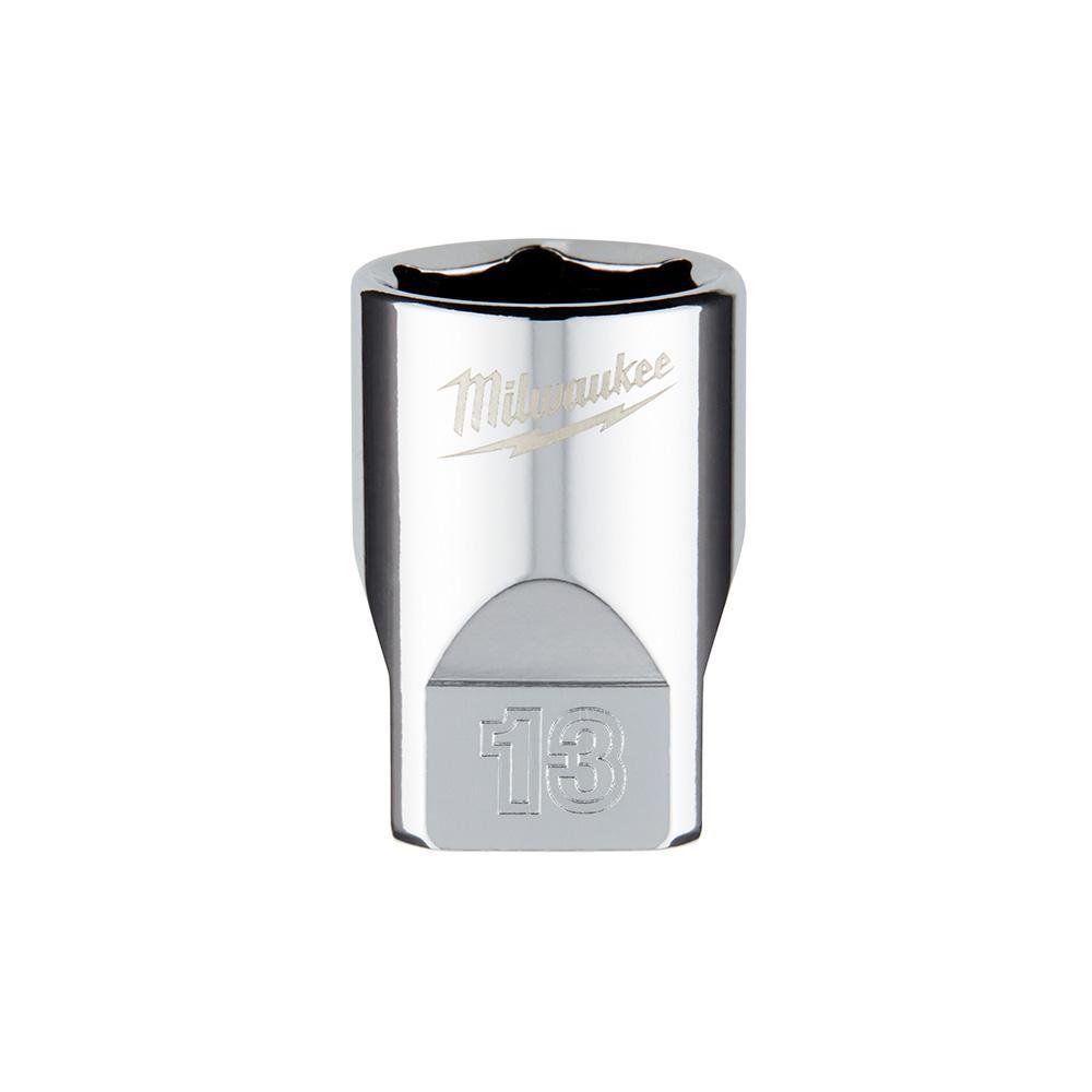 Milwaukee® 45-34-9039 Socket, 1/4 in, 13 mm Standard Socket, 6 Points