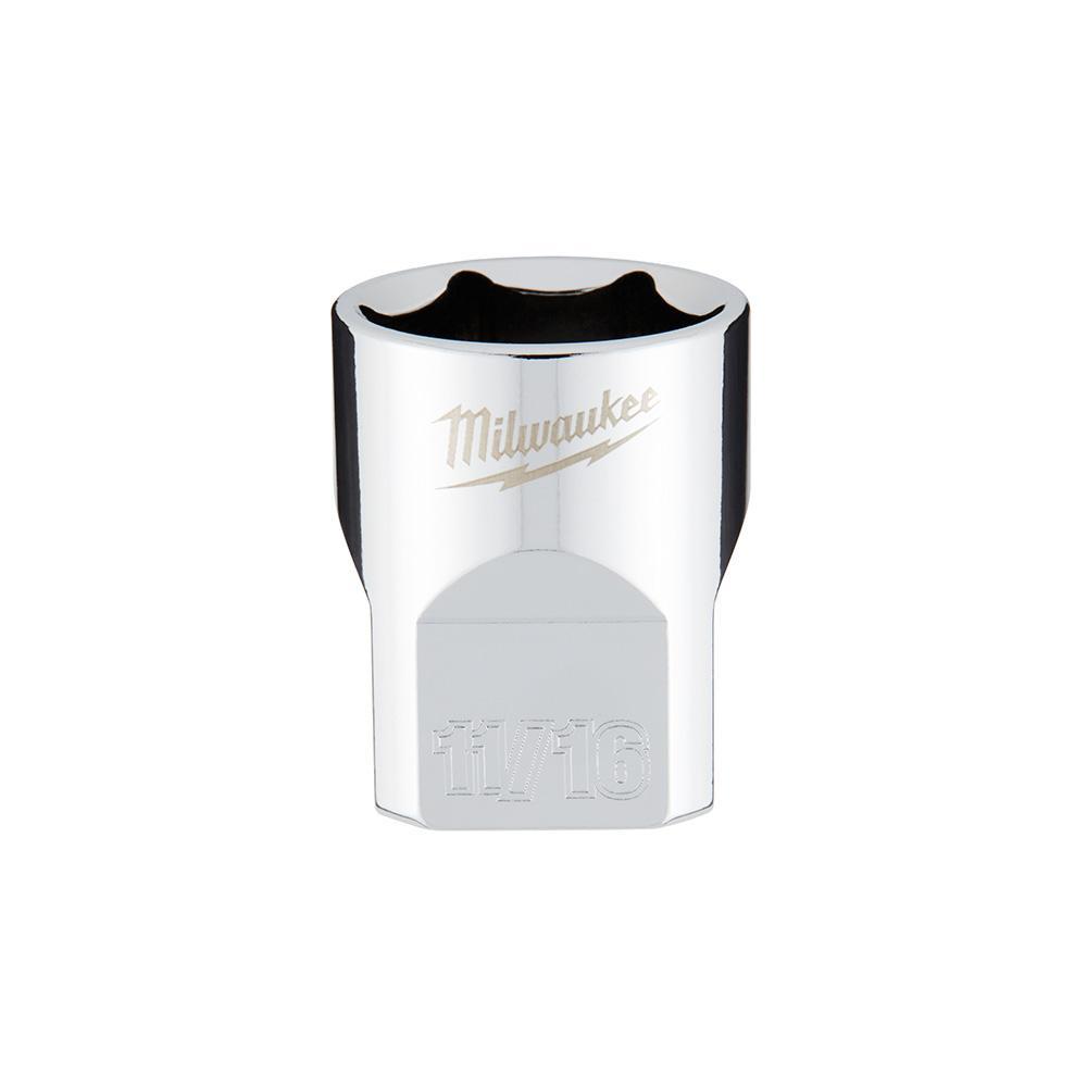 Milwaukee® 45-34-9067 Socket, 3/8 in, 11/16 in Standard Socket, 6 Points