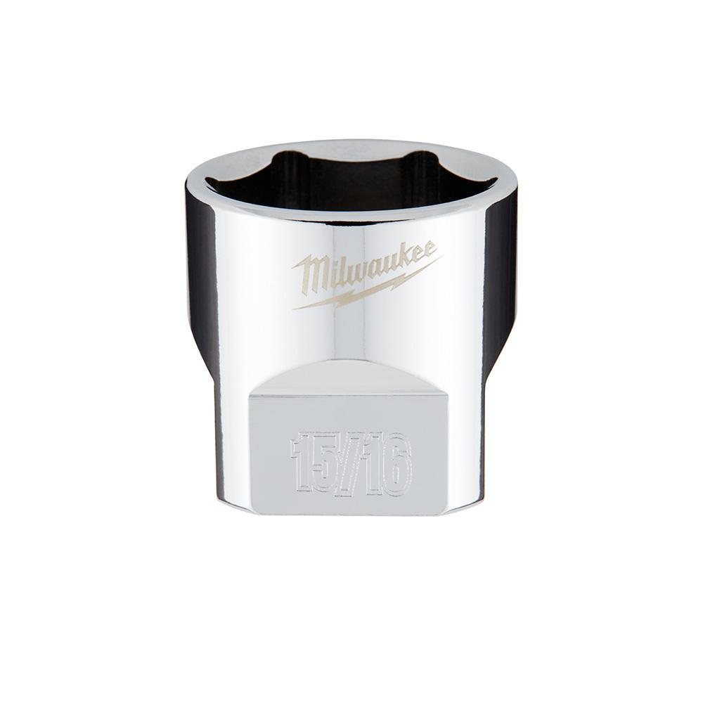 Milwaukee® 45-34-9071 Socket, 3/8 in, 15/16 in Standard Socket, 6 Points