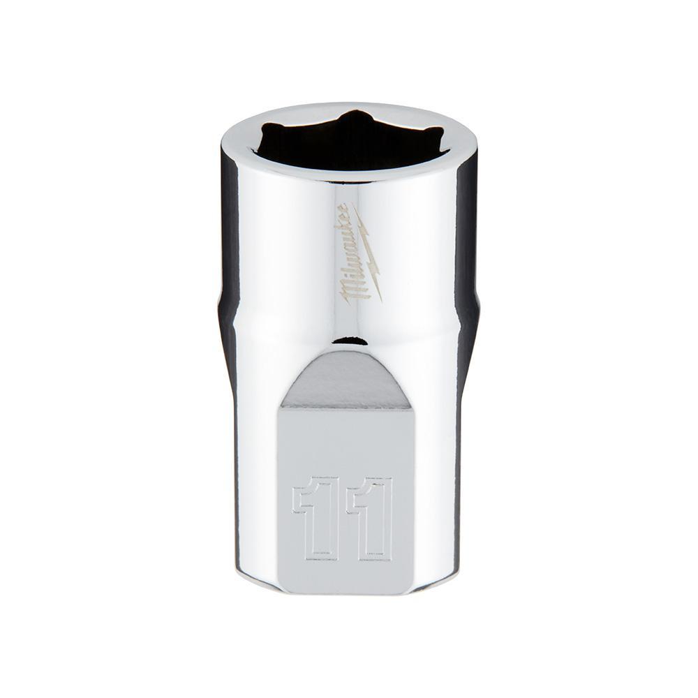 Milwaukee® 45-34-9081 Socket, 3/8 in, 11 mm Standard Socket, 6 Points