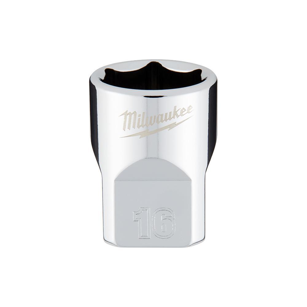 Milwaukee® 45-34-9086 Socket, 3/8 in, 16 mm Standard Socket, 6 Points