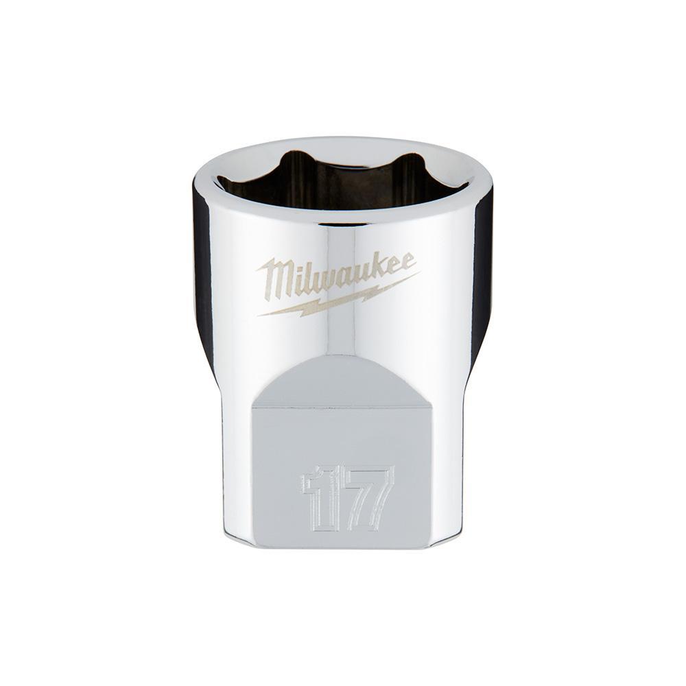 Milwaukee® 45-34-9087 Socket, 3/8 in, 17 mm Standard Socket, 6 Points