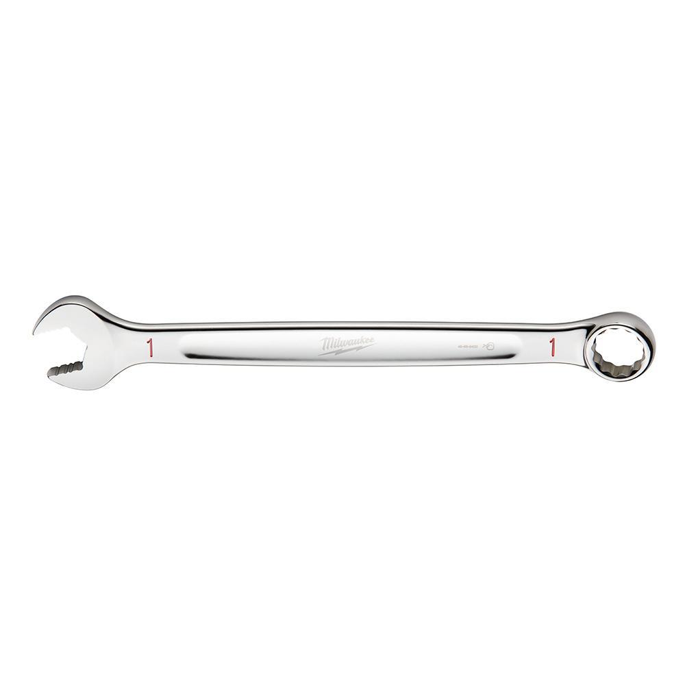 Milwaukee® 45-96-9432 Standard Length Combination Wrench, 1 in Wrench, 12 Points, 15 deg Offset, 13.39 in OAL, Steel