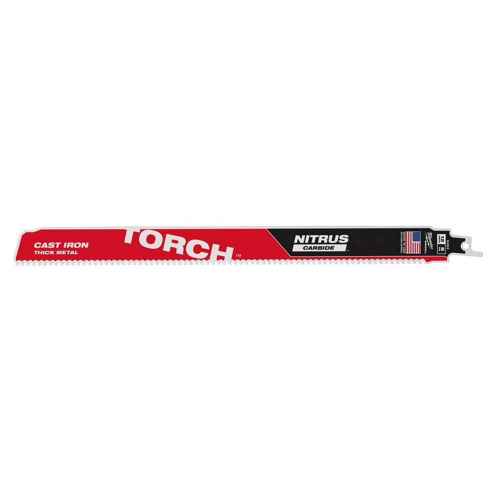 Milwaukee® 48-00-5563 TORCH™ Reciprocating Saw Blade, 12 in L, 7