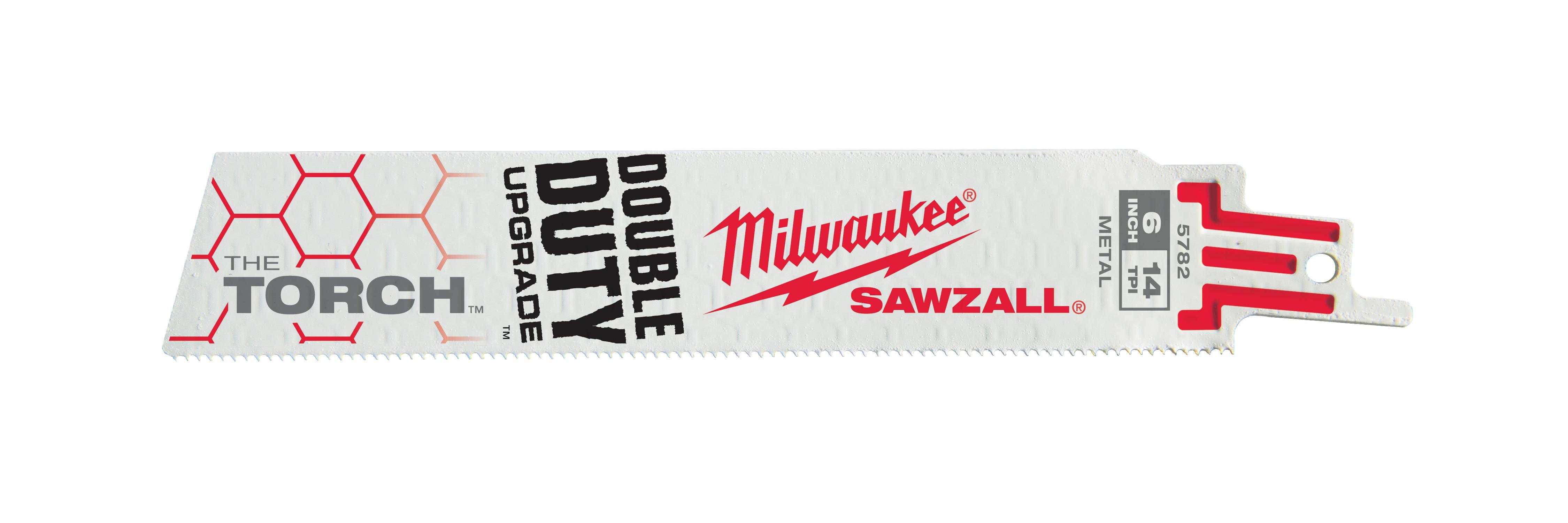Milwaukee® 48-01-7782 SAWZALL® Double Duty Saw Blade, 6 in L, 14 TPI