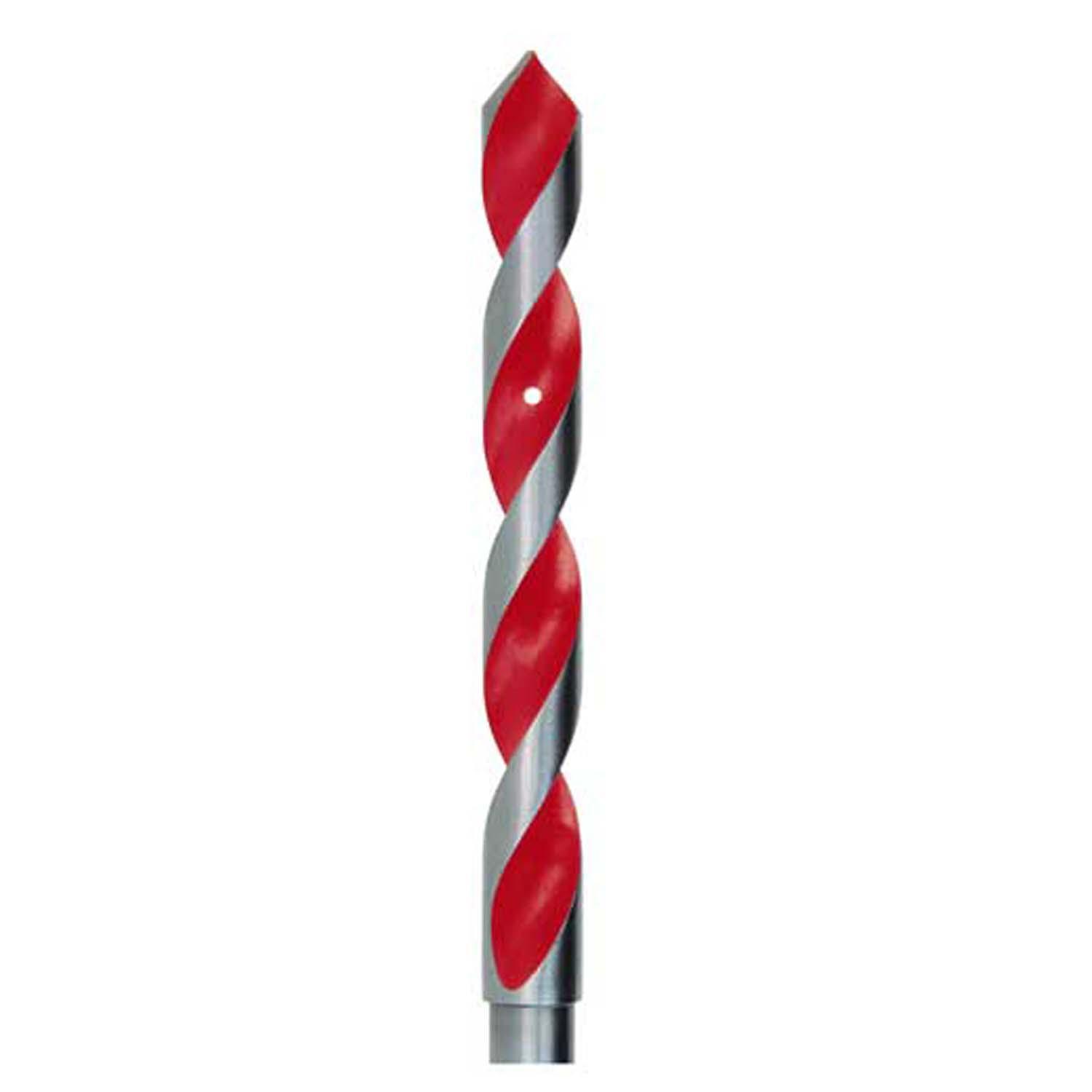Milwaukee® Drill Fix™ DFT™ 48-13-7249 Extra Length Heavy Duty Bellhanger Bit, 1/2 in Dia, 18 in OAL, 1/2 in Shank, Standard Point, Bright
