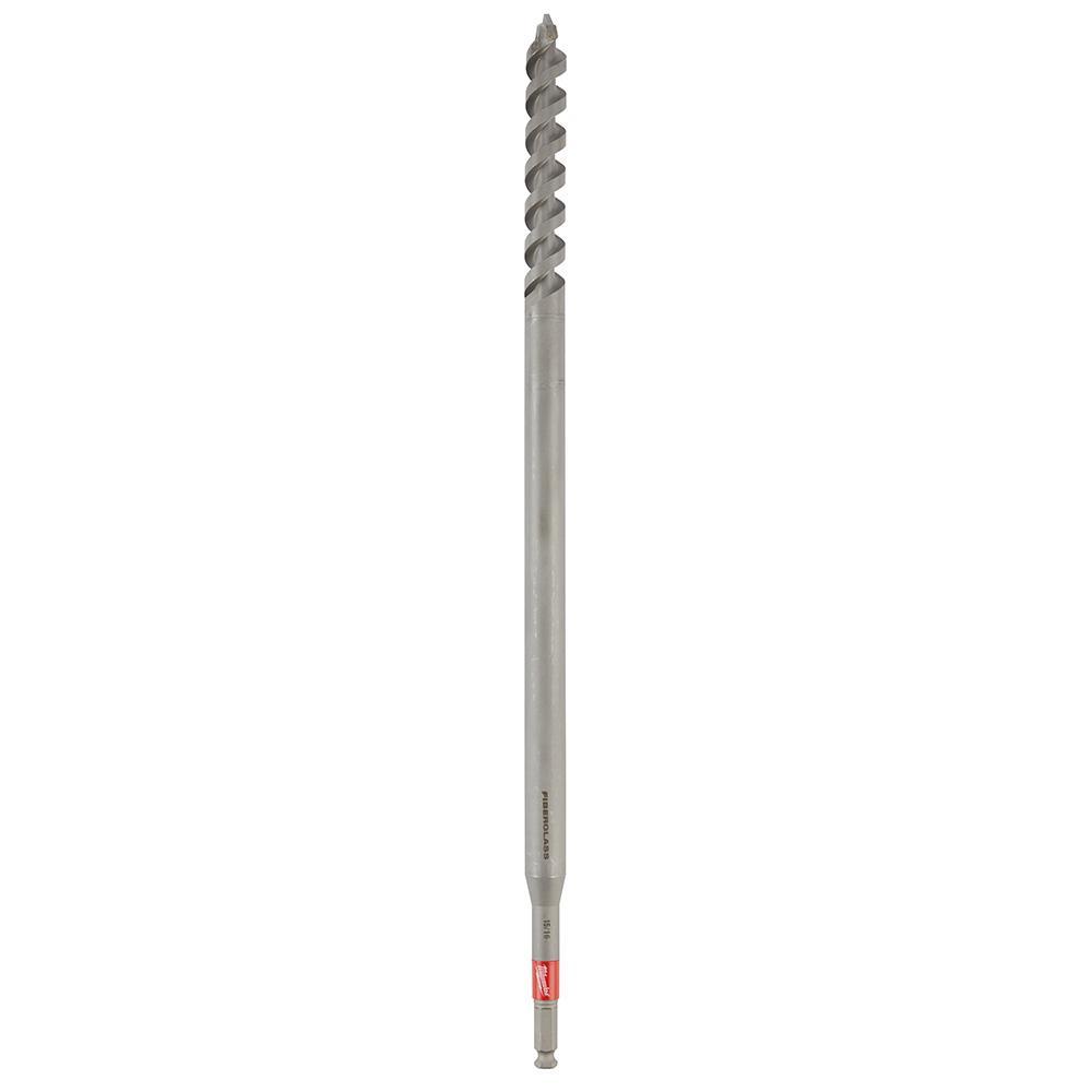 Milwaukee® SHOCKWAVE™ Impact Duty™ 48-13-7809 Lineman's Drill Bit, Tipped, 15/16 in Drill, 7/16 in Hex Shank, 22 in OAL