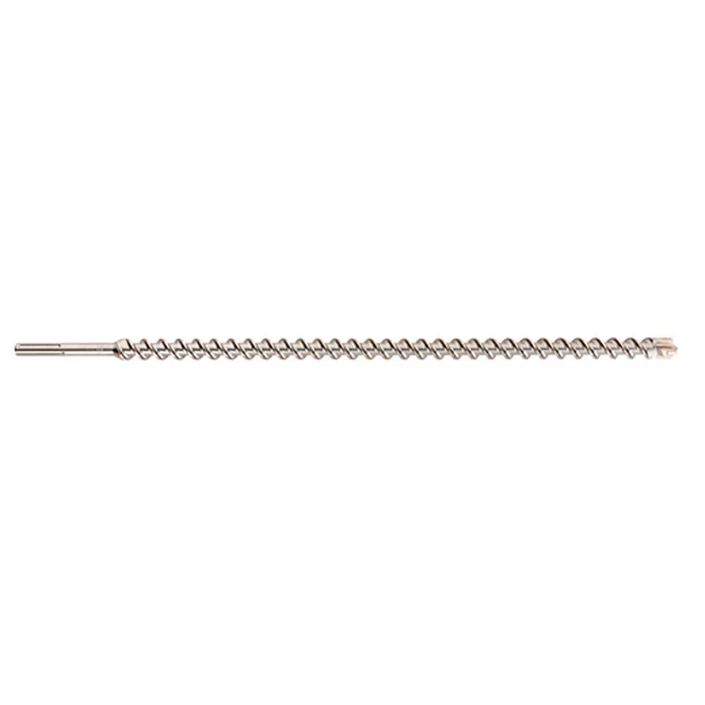 Milwaukee® MX4™ 48-20-3917 4-Cutter Rotary Hammer Drill Bit, 5/8 in Drill Bit, 45/64 in, 12 in D Cutting, Carbide Cutting Edge, 17 in OAL