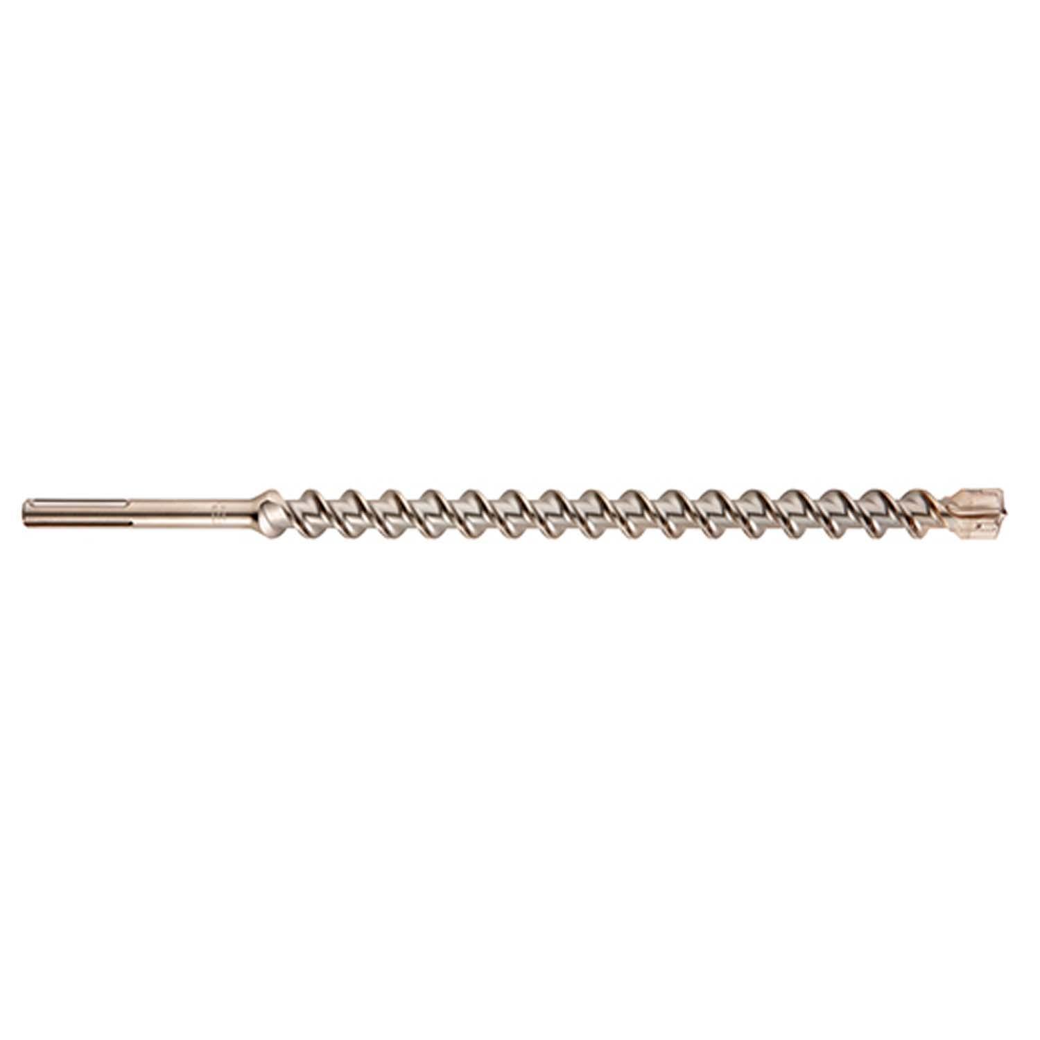 Milwaukee® MX4™ 48-20-3931 4-Cutter Rotary Hammer Drill Bit, 3/4 in Drill Bit, 45/64 in, 12 in D Cutting, Carbide Cutting Edge, 17 in OAL