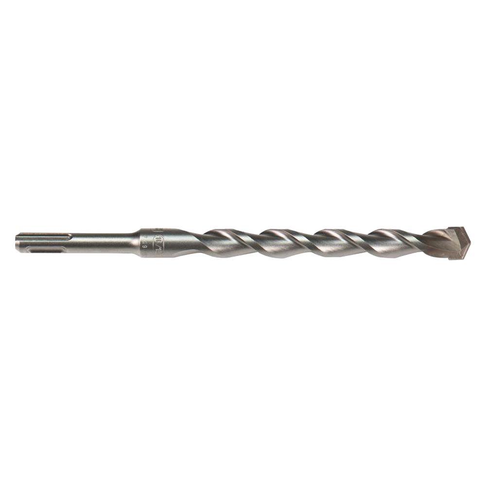 Milwaukee® M12™ 48-20-7058 2-Cutter Heavy Duty Rotary Hammer Drill Bit, 11/16 in Drill Bit, 25/64 in SDS Plus® Shank, 6 in D Cutting, Carbide Cutting Edge, 8 in OAL