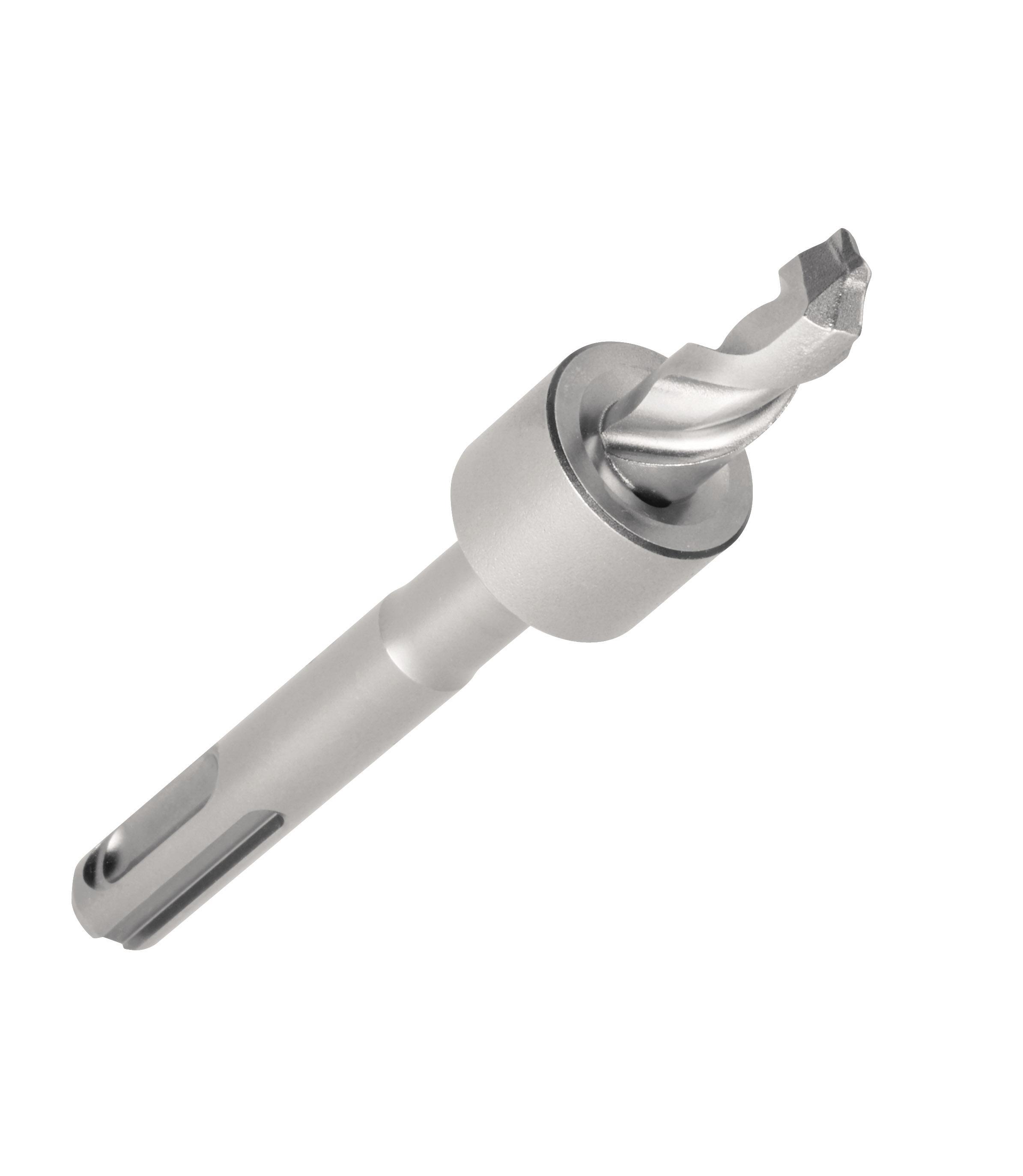Milwaukee® 48-20-7651 4-Cutter Stop Hammer Drill Bit, 3/8 in Drill Bit, 25/64 in SDS Plus® Shank, Carbide Cutting Edge, 1-1/16 in OAL