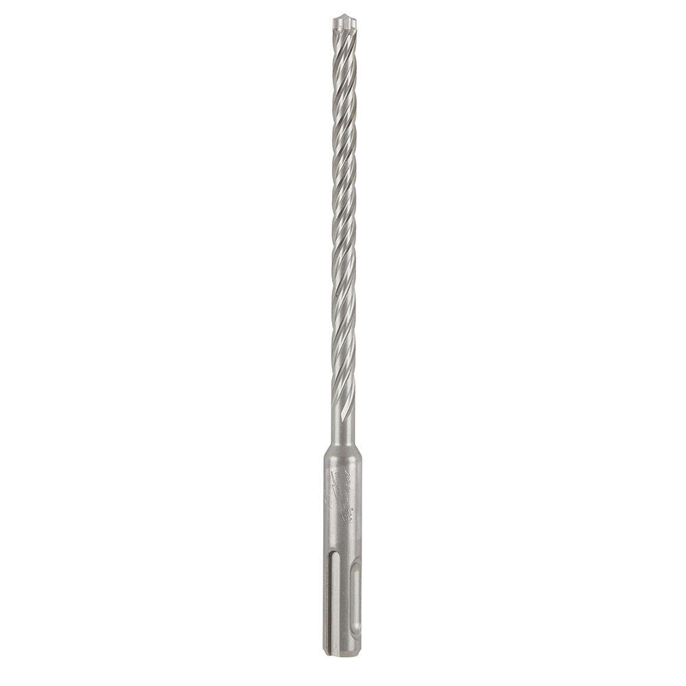 Milwaukee® 48-20-7910 MX4™ 4-Cutter Single Ended Hammer Drill Bit, 3/16 in Drill Bit, SDS-Plus® Shank, Carbide Cutting Edge, 4 in OAL