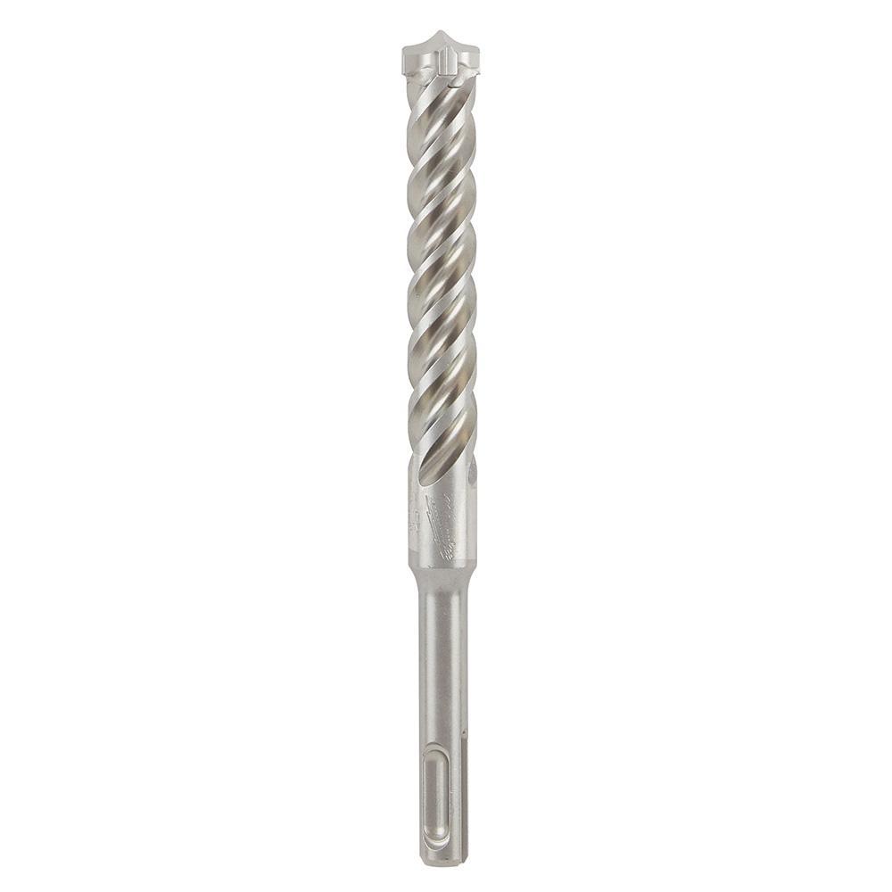 Milwaukee® 48-20-7974 MX4™ 4-Cutter Single Ended Hammer Drill Bit, 1/2 in Drill Bit, SDS-Plus® Shank, Carbide Cutting Edge, 12 in OAL