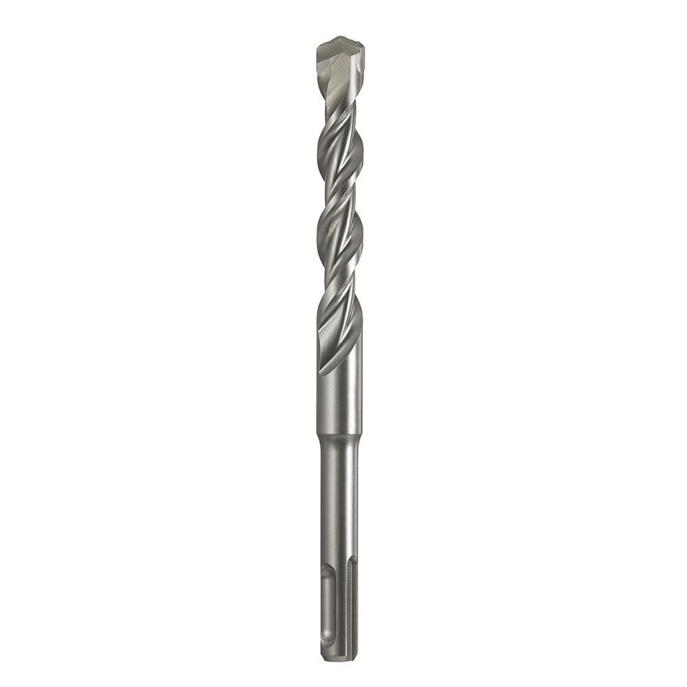 Milwaukee® 48-20-8054 M/2™ 2-Cutter Rotary Hammer Drill Bit, 11 mm Drill Bit, Spear Cutting, 3/8 in SDS Plus® Shank, 110 mm D Cutting, Carbide Cutting Edge, 160 mm OAL