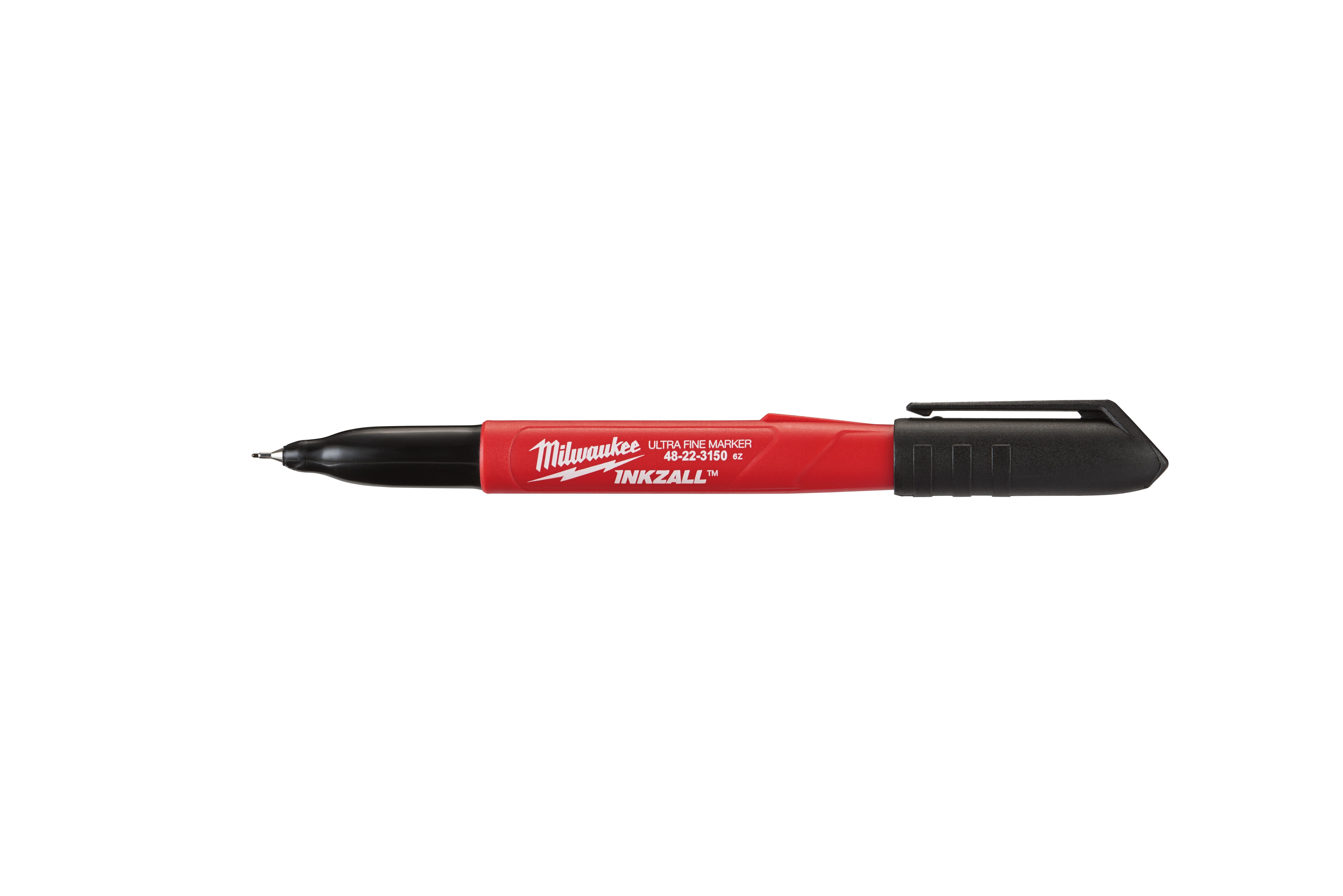 Milwaukee® 48-22-3150 Point Marker, 0.5 mm Ultra Fine Tip, Plastic, Black