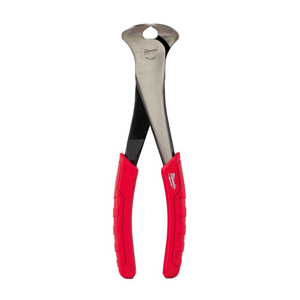 Milwaukee® 48-22-6407 Nipping Plier, Smooth Jaw, Rubber Handle