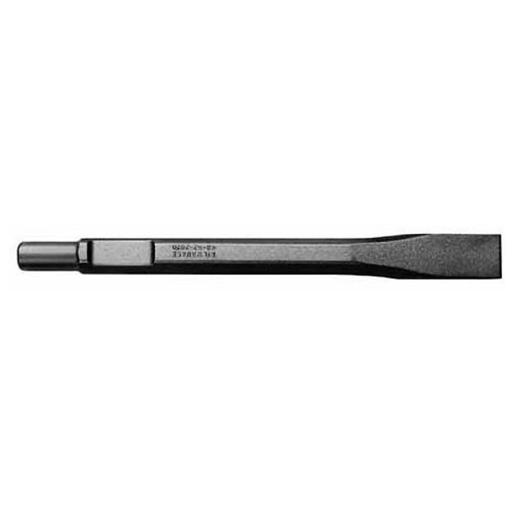 Milwaukee® 48-62-2030 Flat Chisel, 3/4 in, 21/32 in Hex/Round/Spline Shank, 1 in W Blade, 18 in OAL