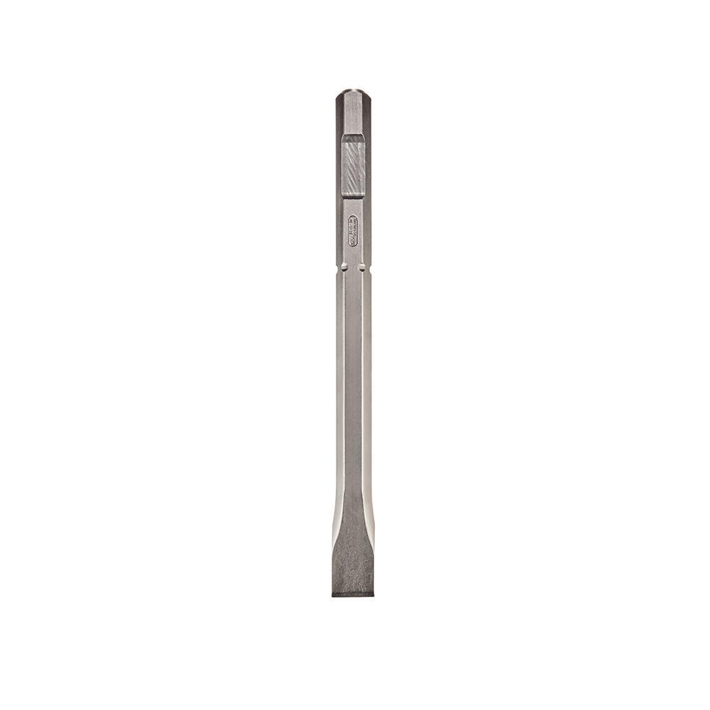 Milwaukee® 48-62-3010 Flat Chisel, 3/4 in Hex Shank, 1 in W Blade, 12 in OAL