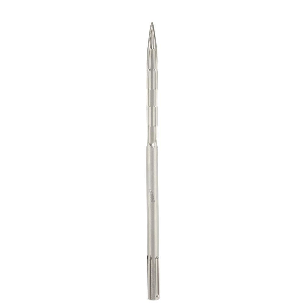 Milwaukee® 48-62-4250 Self-Sharpening Hammer Chisel, SDS Max® Shank, 1-1/4 in W Blade, Bull Point, 16 in OAL