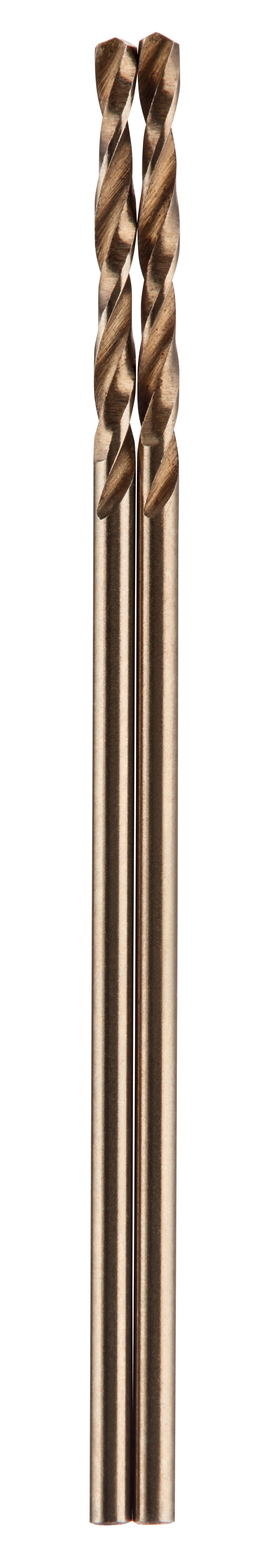 Milwaukee® RED HELIX™ 48-89-2501 Drill Bit, 1 mm Drill - Metric, 0.0394 in Drill - Decimal Inch, 135 deg Point, Cobalt, Black Oxide