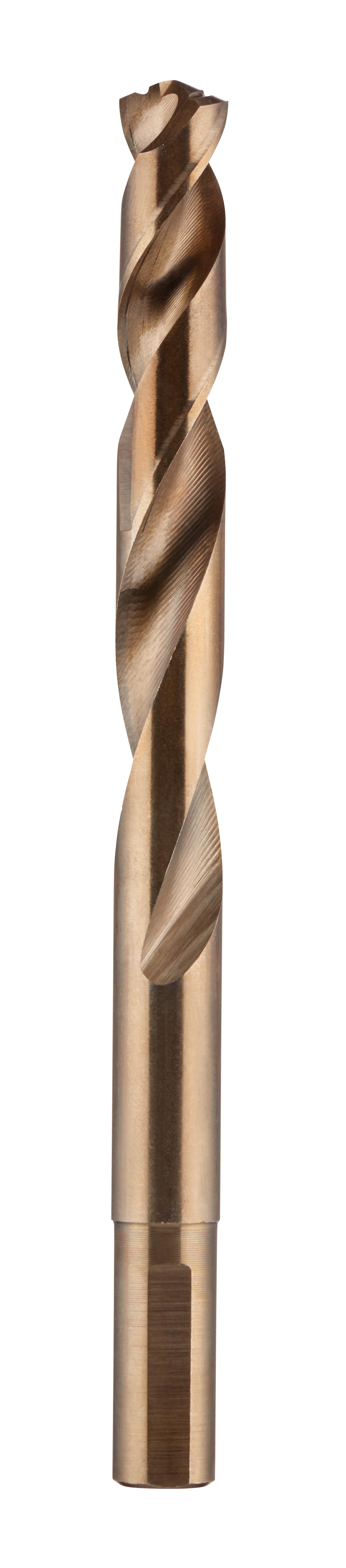 Milwaukee® RED HELIX™ 48-89-2524 Drill Bit, 10.5 mm Drill - Metric, 0.4134 in Drill - Decimal Inch, 135 deg Point, Cobalt, Black Oxide
