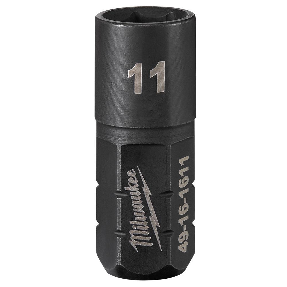 Milwaukee® 49-16-1611 INSIDER™ Box Ratchet Socket, Low Profile Style, 11 mm Socket, 6 Points