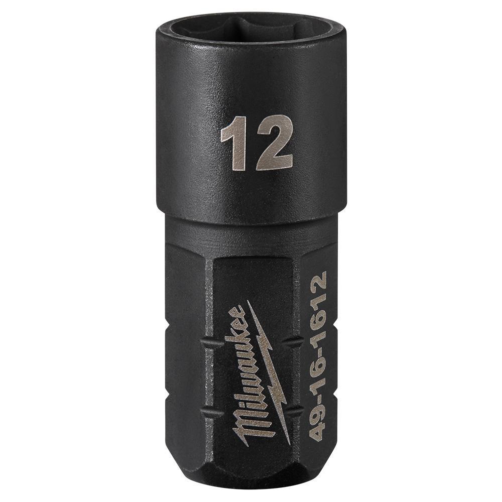 Milwaukee® 49-16-1612 INSIDER™ Box Ratchet Socket, 12 mm Socket, 6 Points