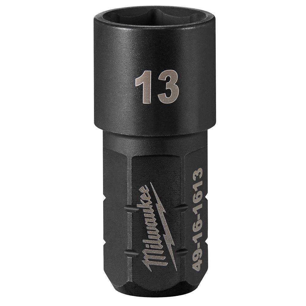 Milwaukee® 49-16-1613 INSIDER™ Box Ratchet Socket, Low Profile Style, 13 mm Socket, 6 Points